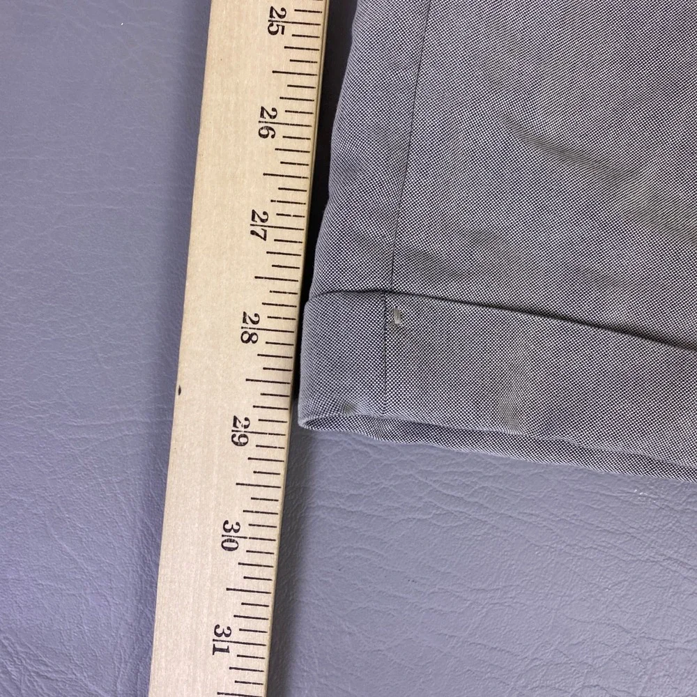 Vintage Haggar Dress Pants Men's 40x30 Gray Pleated‎ Cuffed Rayon Relaxed Fit